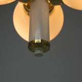 Space age chandelier sputnik by Elektroinstala decín, 1960s