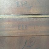 Authentic art deco showcase duo 1930s