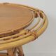Table basse en rotin