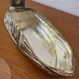 Silver-plated zoomorphic foie gras dish