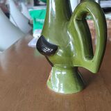 Pitcher by Poet Laval Breton factory around 1960