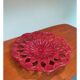 Cut-out ceramic basket plate