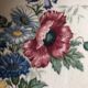 Dish Compotier ancien villeroy et boch 1584 floral decoration