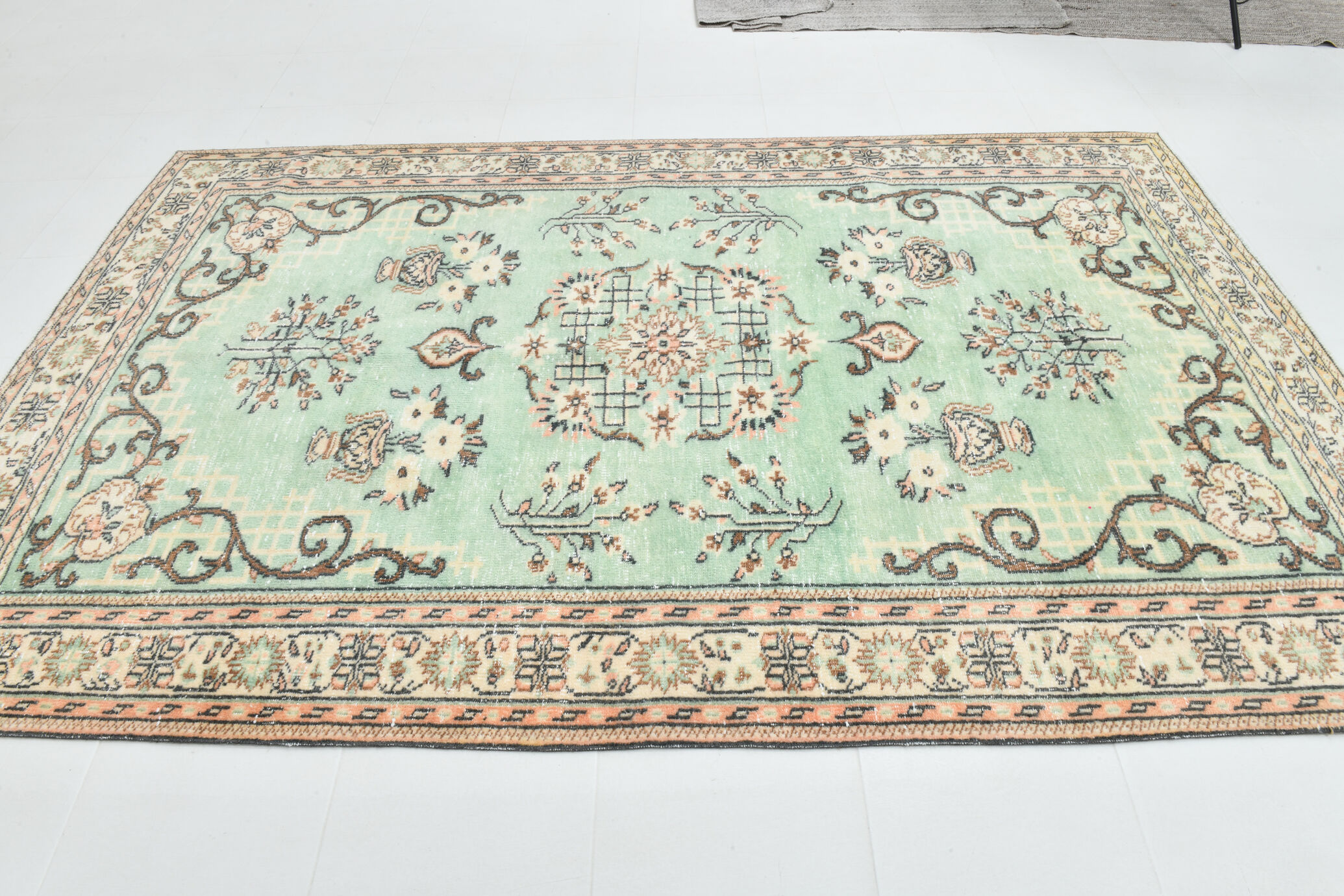 6x10 persian handmade rug, 187x298cm