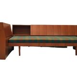 Méridienne mid century, canapé-lit