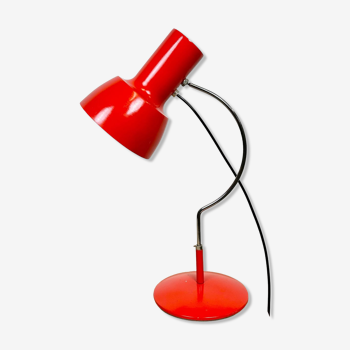 Red Table Lamp by Josef Hurka for Napako, 1960s