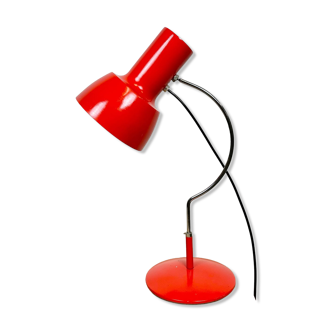 Red Table Lamp by Josef Hurka for Napako, 1960s