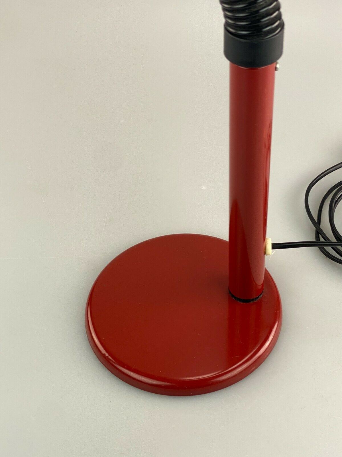 60s 70s Ball Lamp Lamp Light Red Table Lamp Space Age Design 60s 70s