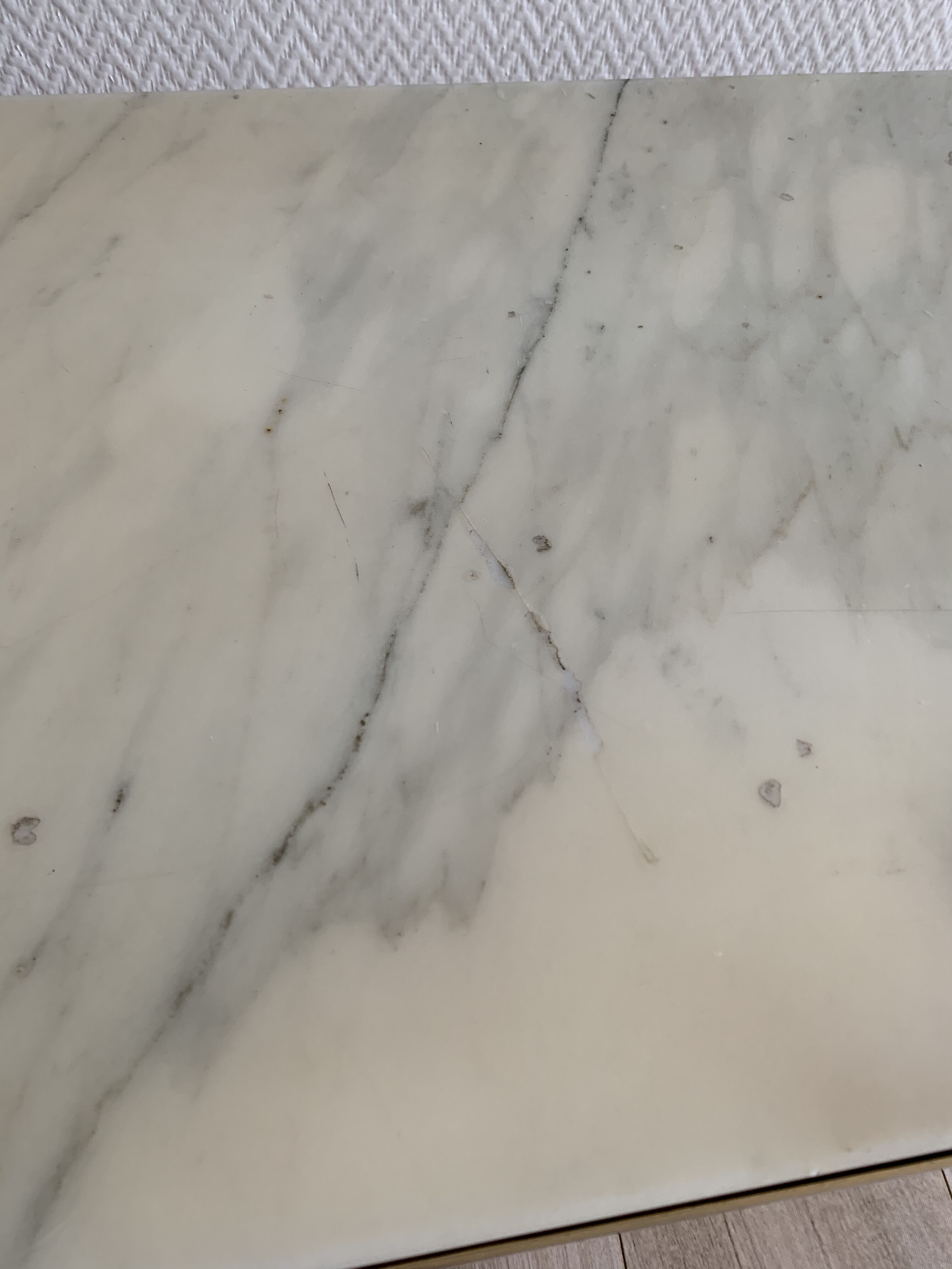 Neo-classical marble coffee table