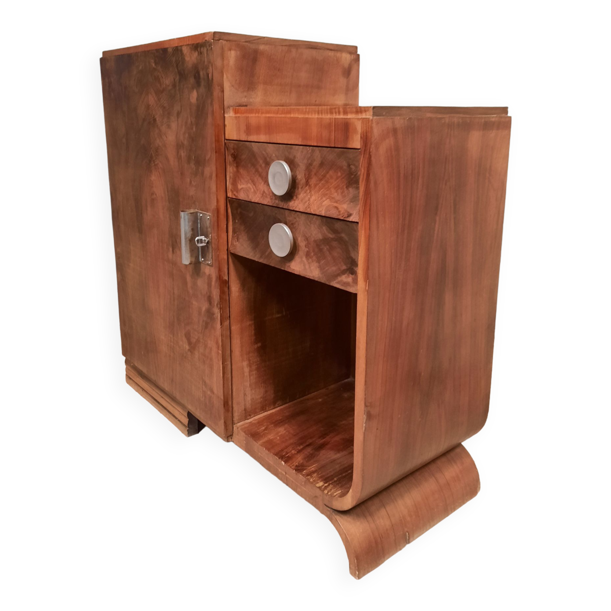 Art deco storage unit