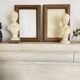 Duo cadres en pin, vitres recentes
