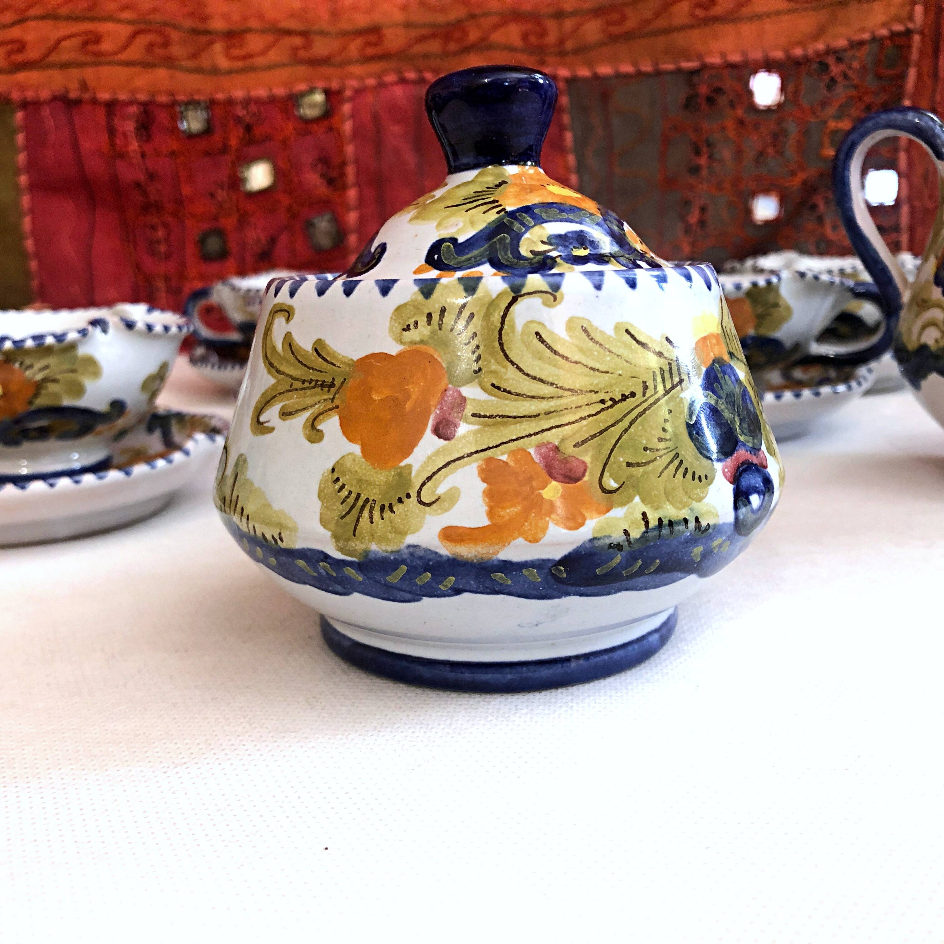 Handcrafted coffee service Orvieto Italy