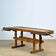Oak carpenters workbench, circa 1920