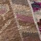 Tapis noué à la main turc vintage 83x287 cm
