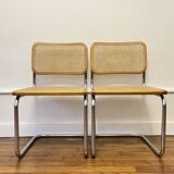 Set of 2 Cesca chairs by Marcel BREUER b32