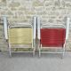 Pair of folding chairs from the 70s, Spain