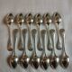 24 antique silver-plated cutlery sets