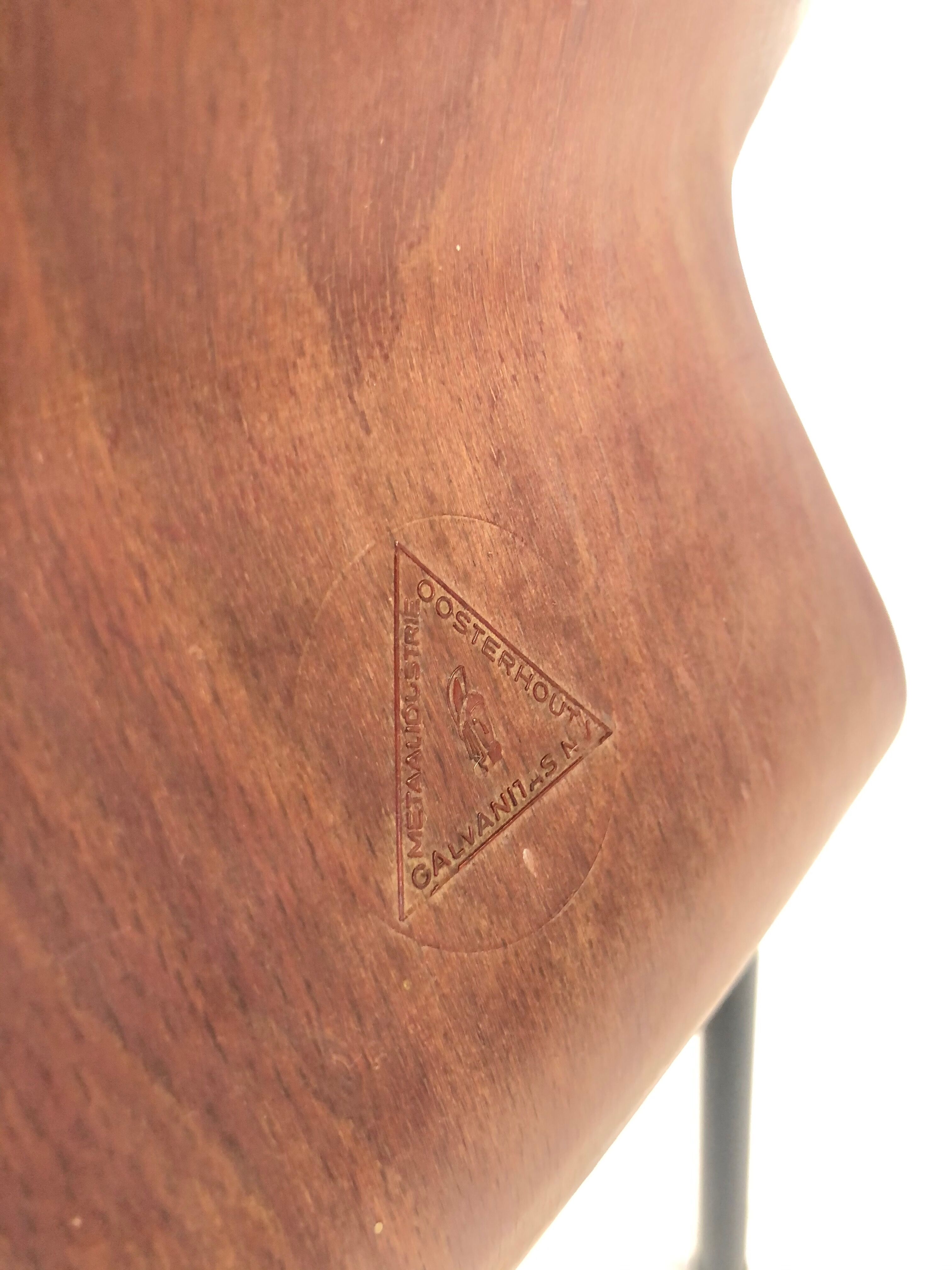 Galvanitas Pagholz vintage school chair