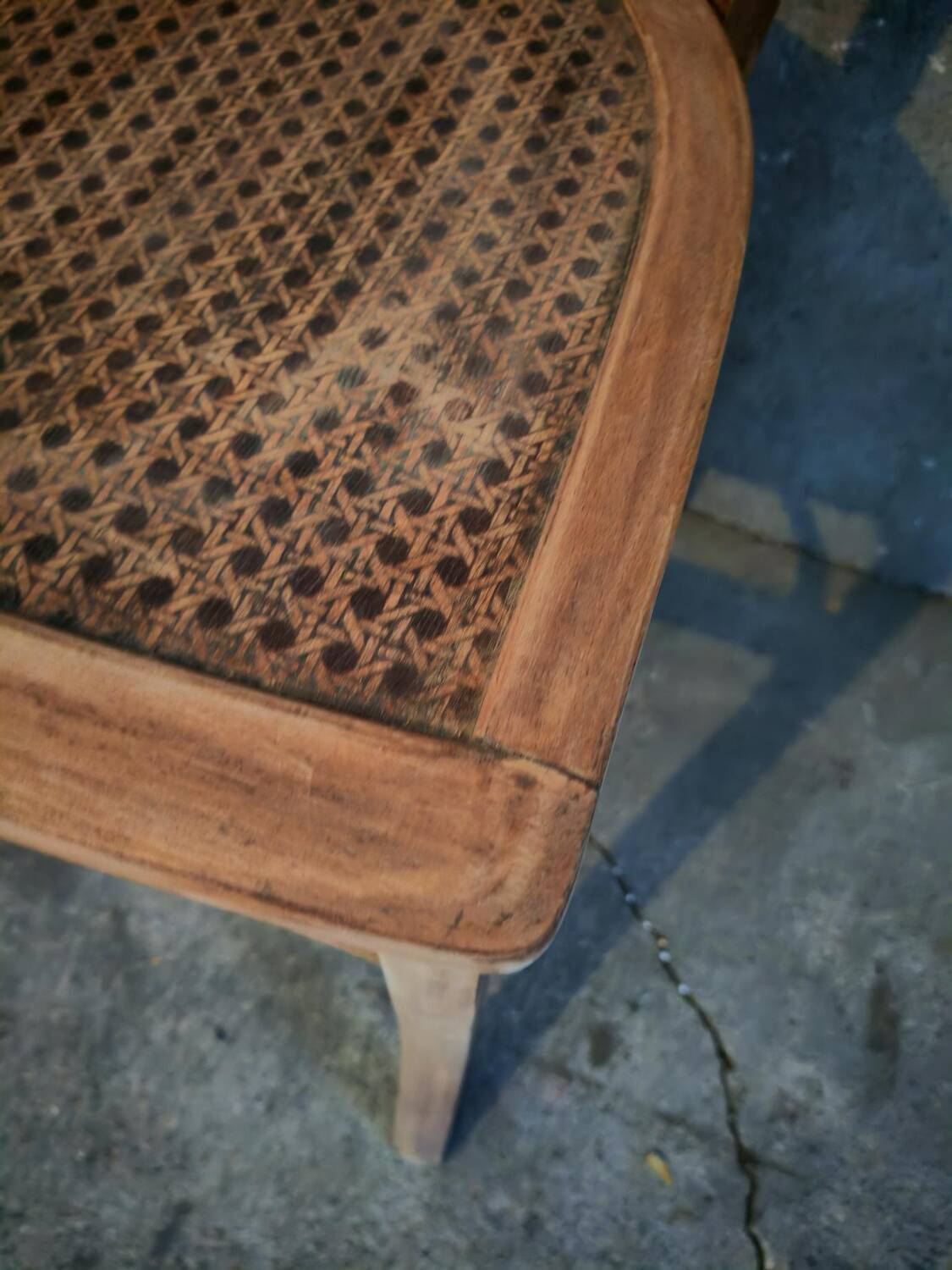 Cane bistro chair in the style of Thonet or Baumann
