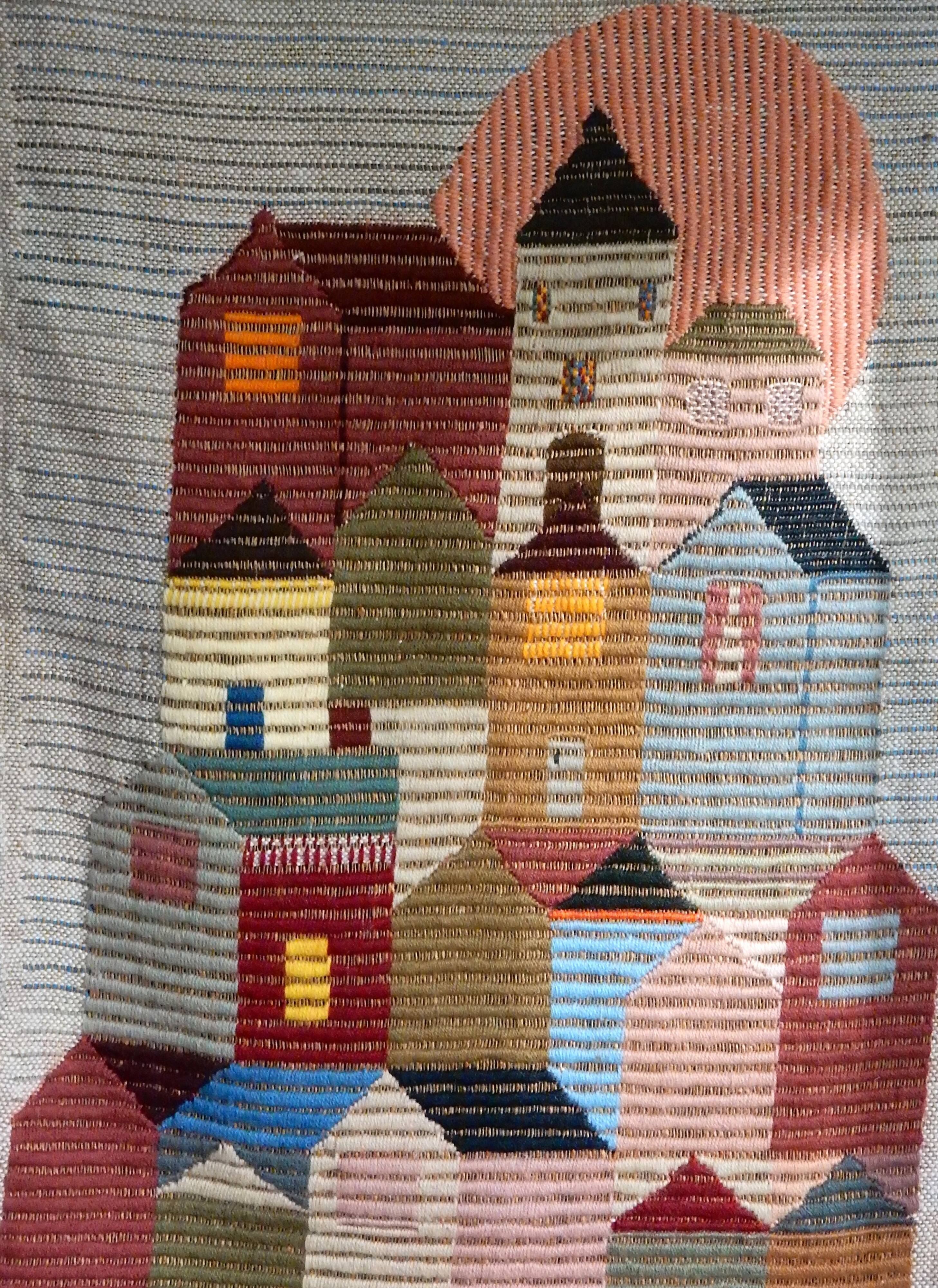 Tapestry method weaving Folkart