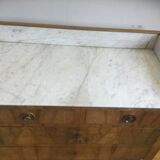 Commode dessus en marbre