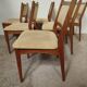 6 Danish rosewood chairs