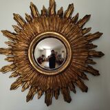 Ancient witch mirror 50/60s, 53cm