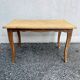 Natural wood coffee table