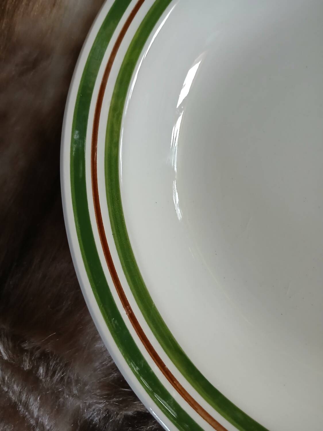 Vintage tableware set Moulin des Loups