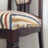 Set of 4 Art Deco Amsterdam School ‘t Woonhuys Dining Chairs The Netherland