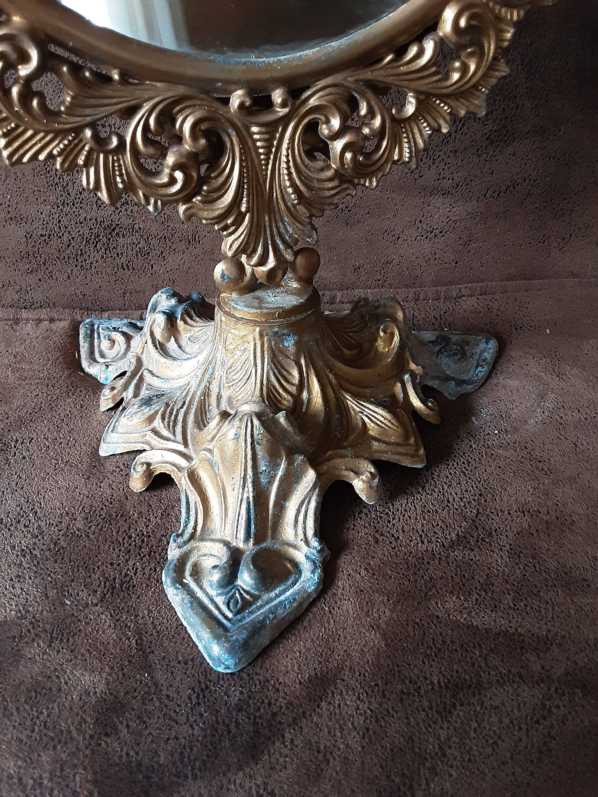 Miroir laiton ancien