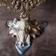 Miroir laiton ancien