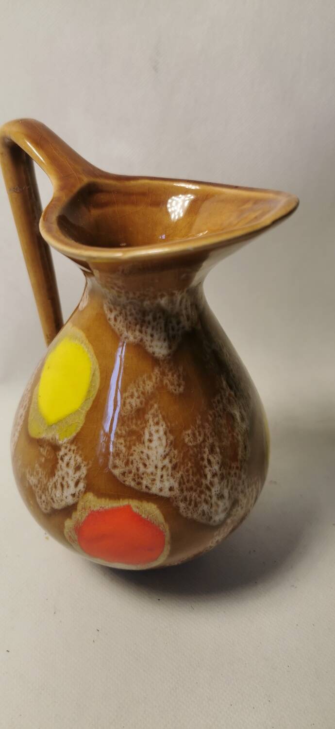 Pitcher / carafe / cruche vintage 50s signed liliane