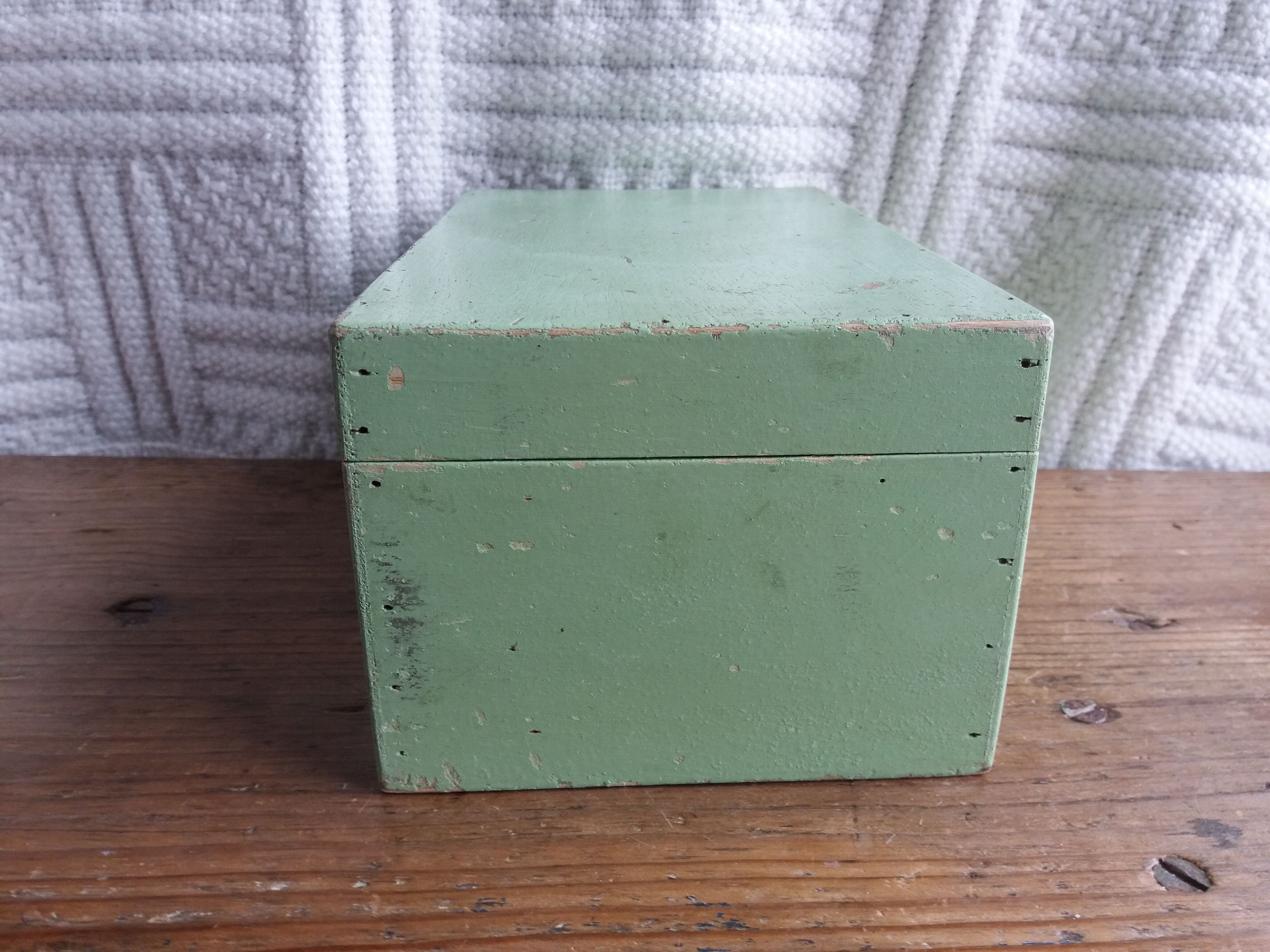 Wooden box box