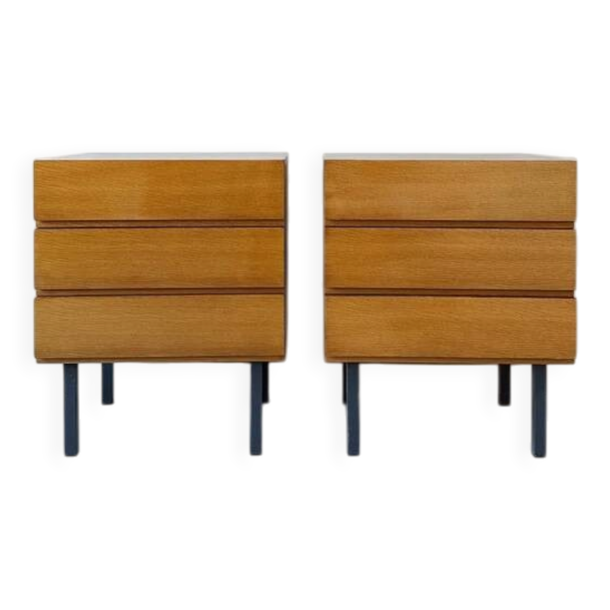 Vintage wooden bedside table
