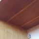 Restored vintage desk + matching chair 89 x 50 x 76 cm