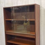 1970s teak bookcase shelf