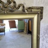 Old gold mirror