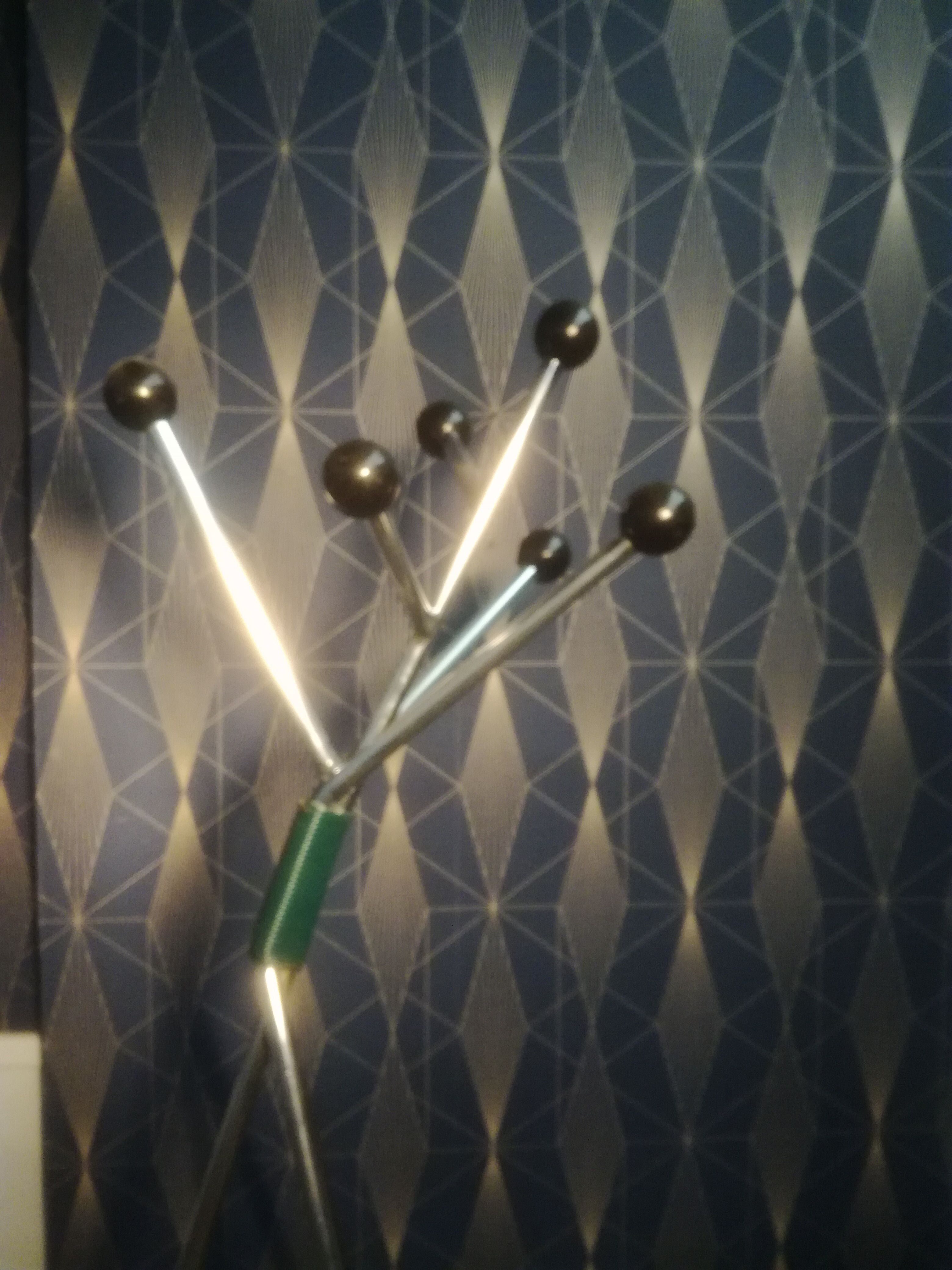 Coat rack "balls" design 60s