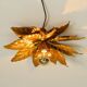 Rare large gold-plated Hans Kögl Florentine-style ceiling or wall lamp from