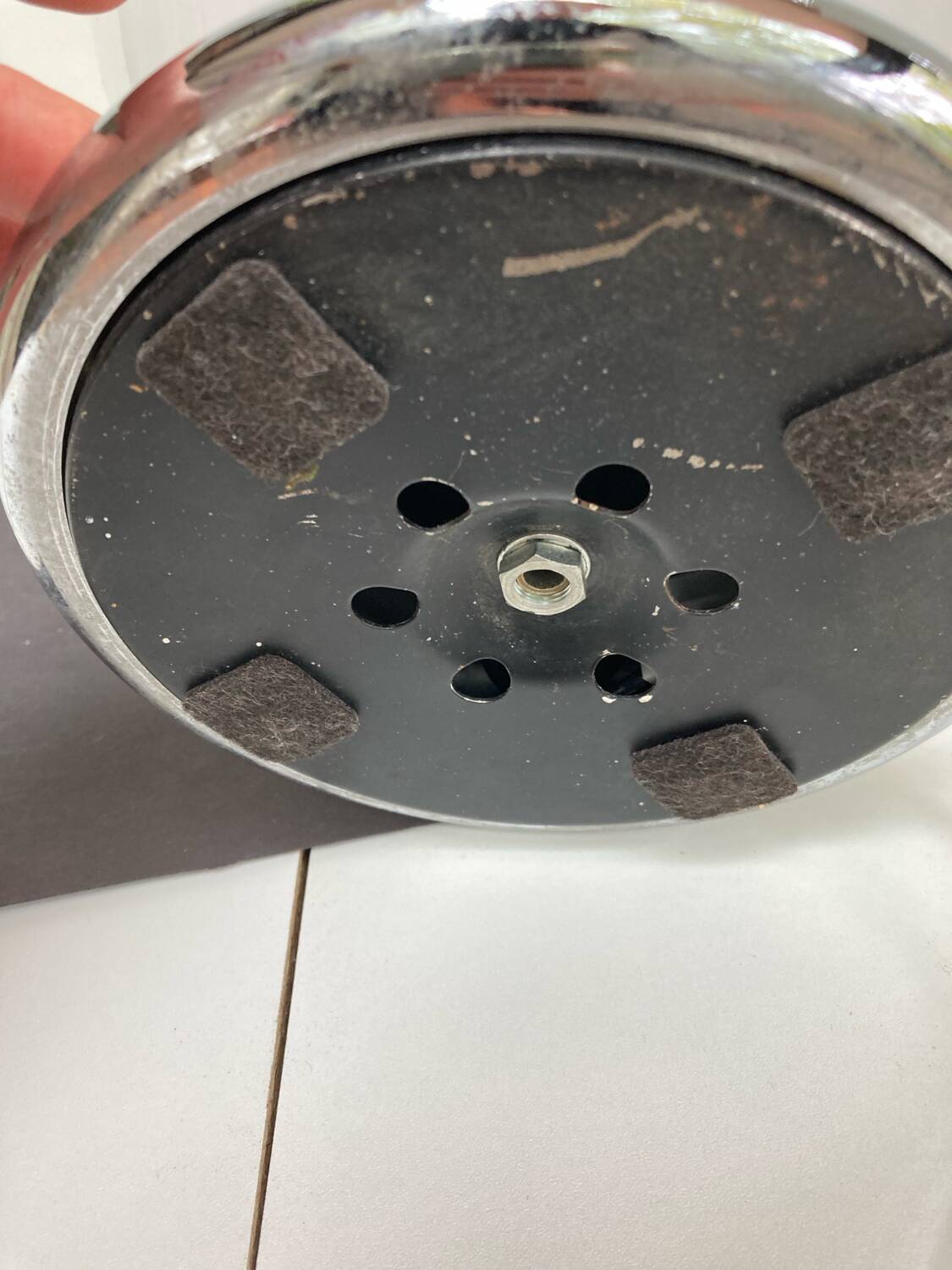 Italian table lamp in the style of vintage carlo nasson or toni zucchier