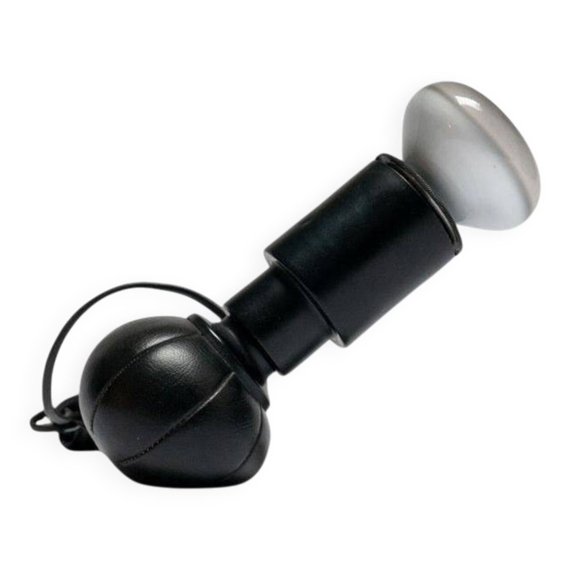Vintage Italian 600 table lamp by Gino Sarfatti for Arteluce, black body & base