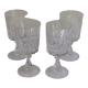 Crystal wine glasses