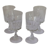 Verres à vin cristal
