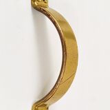 Up to 50 mid-century brass handles for doors, drawers, chests of drawers, Austria, 1950s.