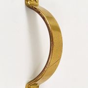 Up to 50 mid-century brass handles for doors, drawers, chests of drawers, Austria, 1950s.