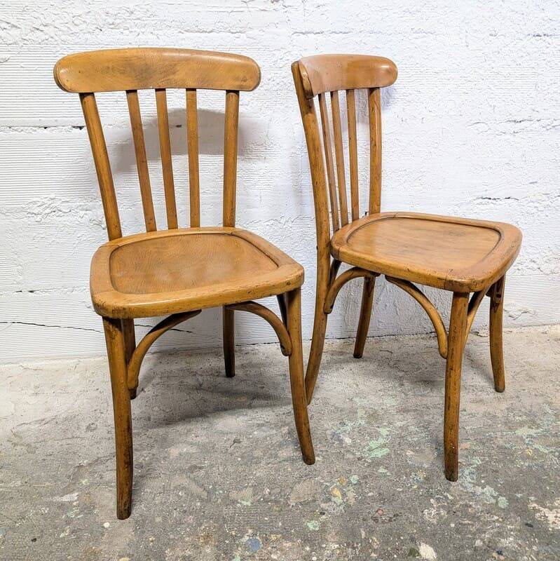 Pair of Luterma bistro chairs