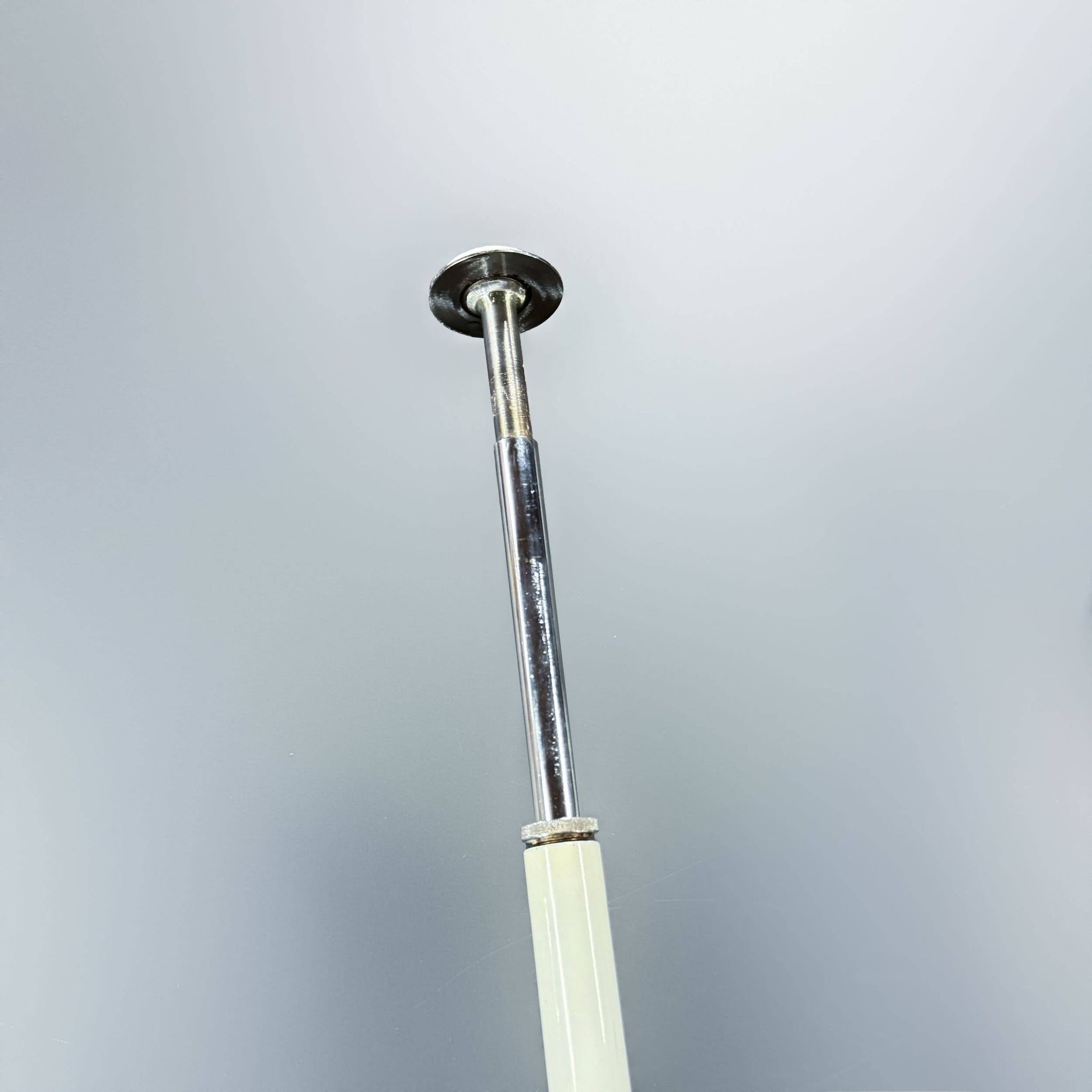 White telescopic floor-to-ceiling lamp model 642 by Hala, 1970s