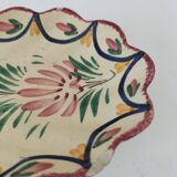 Vintage HB Quimper shell butter dish