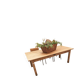 Table de ferme en chêne massif